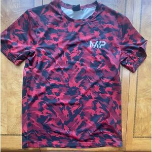 MP Activewear L Red & Black Camo Shirt!